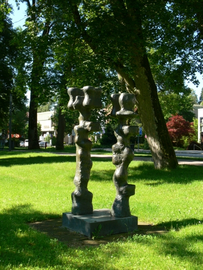 Skulpturen aus Bronze in den Ringanlagen in Villingen