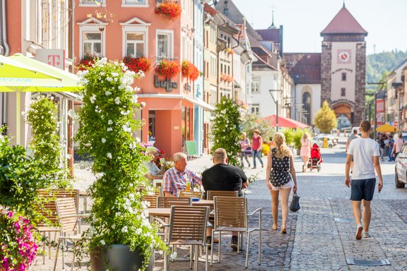 Hier sehen sie die Innenstadt Villingen