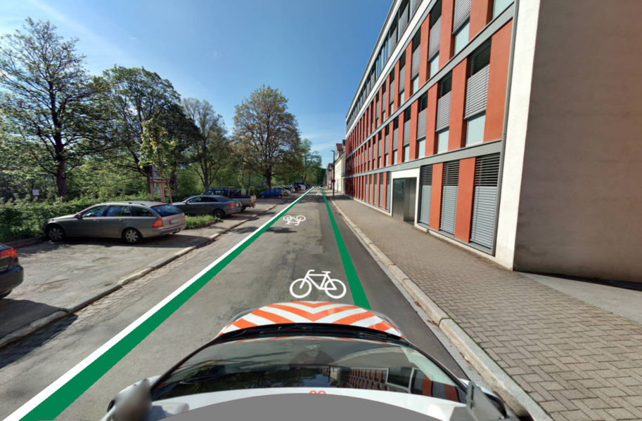 Fahrradstraße Brigachstraße