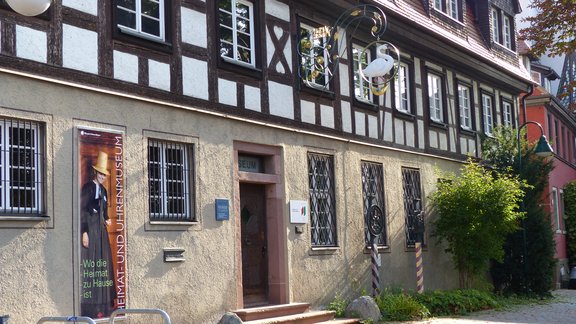 das Museum befindet sich in einem alten Fachwerkhaus