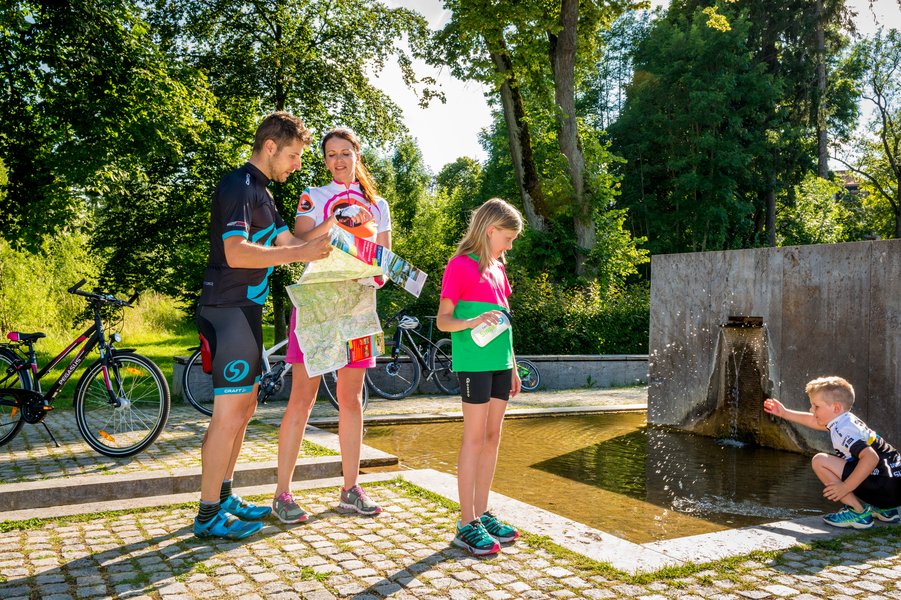 Den Ursprung des Neckars können Sie im Stadtpark Möglingshöhe besichtigen